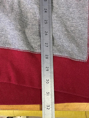 Tommy Hilfiger Red & Grey Raglan Crewneck Sweatshirt
