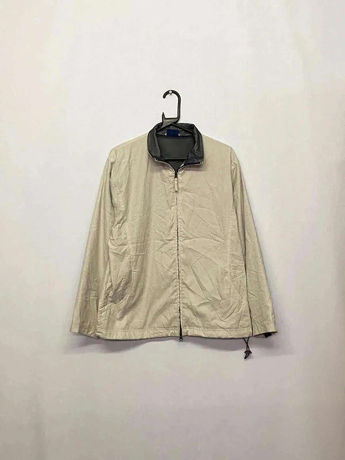 Vintage Champion Beige Lightweight Windbreaker Jacket – Size L