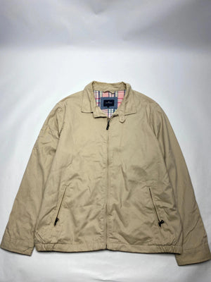 Blue Harbour Beige Harrington-Style Jacket