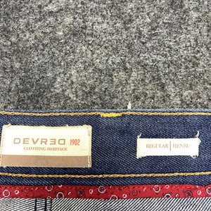 Blue Devred Denim Jeans Straight Men's W46