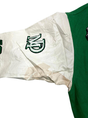 Green Badge Varsity Jacket Men's Medium