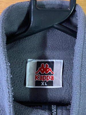 Vintage Kappa Grey 1/4 Zip Fleece Pullover