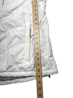 White North Face Jacket Women's XL