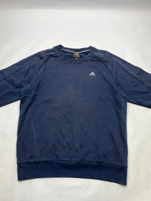 Adidas Navy Crewneck Sweatshirt (Men’s M)