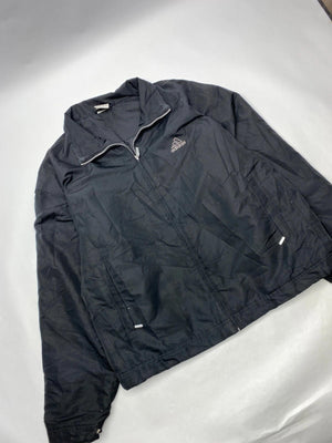 Adidas Men's Black Lightweight Zip-Up Jacket