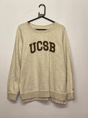 UCSB League Crewneck Sweatshirt – Light Grey, Size L