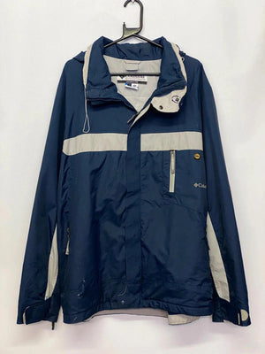 Columbia Sportswear Company Blue & Grey Waterproof Jacket