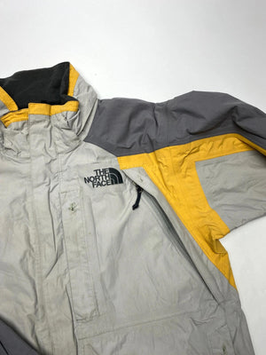 The North Face HyVent Grey & Yellow Waterproof Jacket