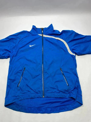 Nike Blue Windbreaker Jacket – Size M – Lightweight Sport Shell
