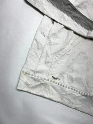 Nike Just Do It Pullover Hoodie White Grey – Size L