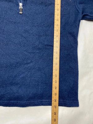 Umbro Men's Navy Blue Fleece Jacket with Half-Zip