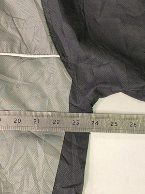 Vintage Adidas Grey & Black Full-Zip Track Jacket – Retro 3-Stripes