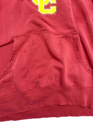 Vintage 90s Burgundy Nike Team Hoodie Men's XL