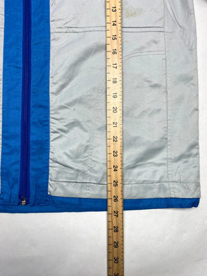 Vintage Nike USA-Made Windbreaker Jacket – Blue/Grey – Rare