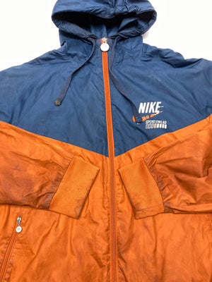 Nike Sportswear Blue & Orange Windbreaker Jacket