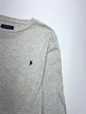 Polo Ralph Lauren Grey Long Sleeve Top – Women’s S