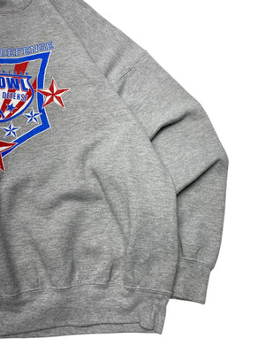 Grey Gildan Sweatshirt Men's XXL