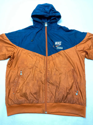 Nike Sportswear Blue & Orange Windbreaker Jacket