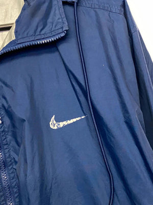 Vintage Nike Blue Windbreaker Jacket – Men’s L