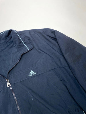 Adidas Navy Full-Zip Windbreaker Jacket (Men’s XL)