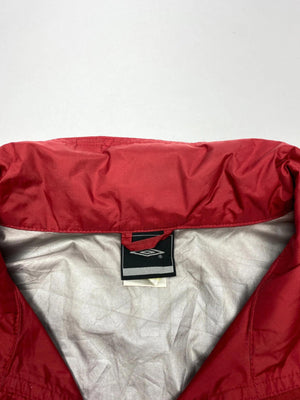 Umbro Red Lightweight Windbreaker Jacket (Men’s XL)
