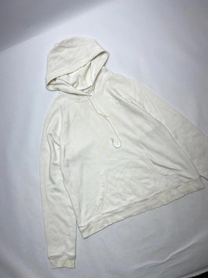 Cream / Off-White Hoodie – Minimalist Style – Relaxed Fit