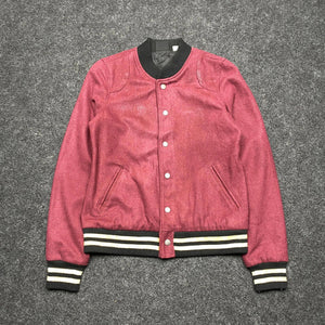 Burgundy BDG Varsity Jacket Men's Small