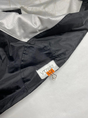 Belstaff Two-Tone Black & Silver Quilted Biker Jacket