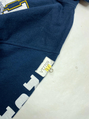 Vintage Ohio State Parks Navy Blue Hoodie (Size S)