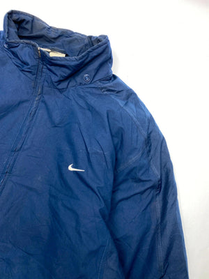 Nike Navy Blue Full-Zip Windbreaker Jacket