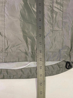 Nike Silver-Grey Windbreaker Jacket – Size S