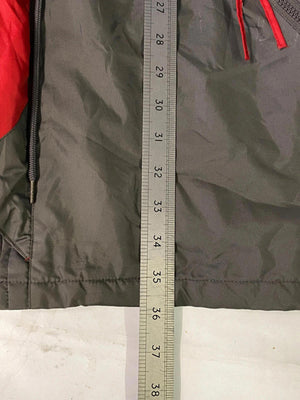 Vintage Umbro Red & Grey Oversized Football Jacket