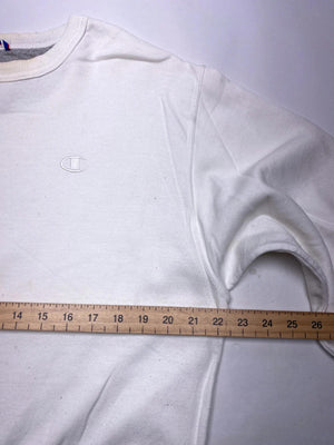 Champion White Crewneck Sweatshirt – Men’s Medium