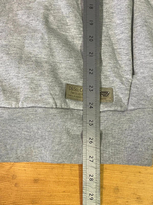 Diesel “Only The Brave” Grey Crewneck Sweatshirt