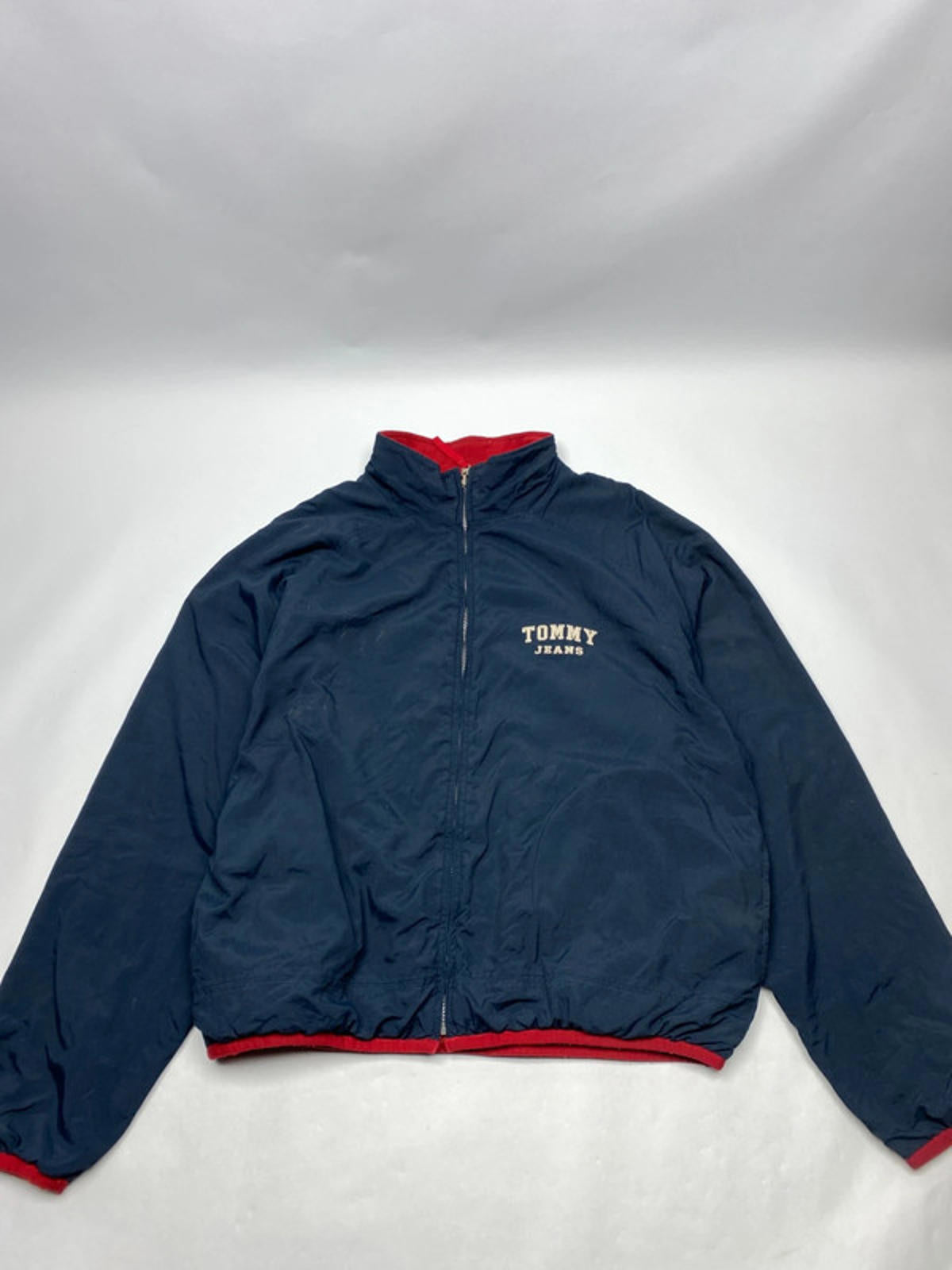Tommy Jeans Hilfiger Denim Navy & Red Jacket