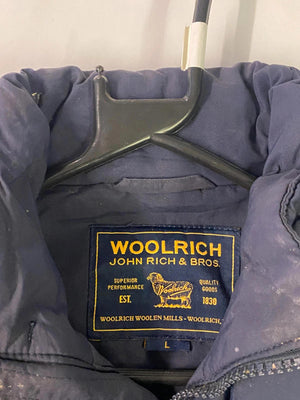 Woolrich John Rich & Bros Navy Utility Jacket – Size L