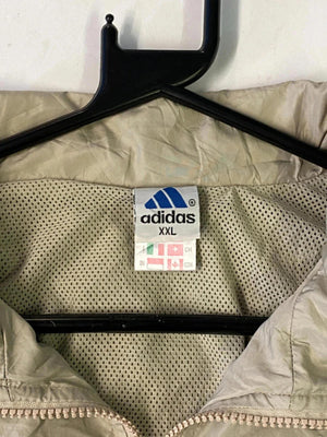 Vintage Adidas Beige & Olive Track Jacket