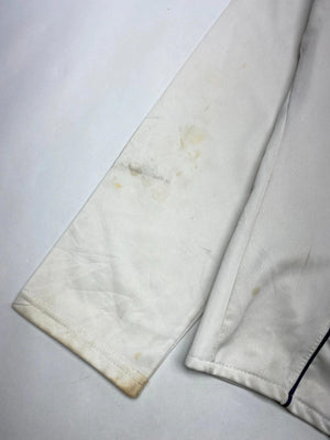 Vintage Nike White Zip-Up Jacket – L – Swoosh Logo