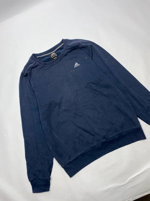 Adidas Navy Crewneck Sweatshirt (Men’s M)