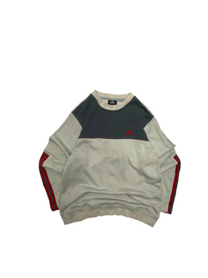 Grey Adidas Sweatshirt Women's Medium