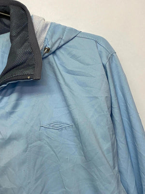 Umbro Light Blue Windbreaker Jacket (Youth 16A / Small)