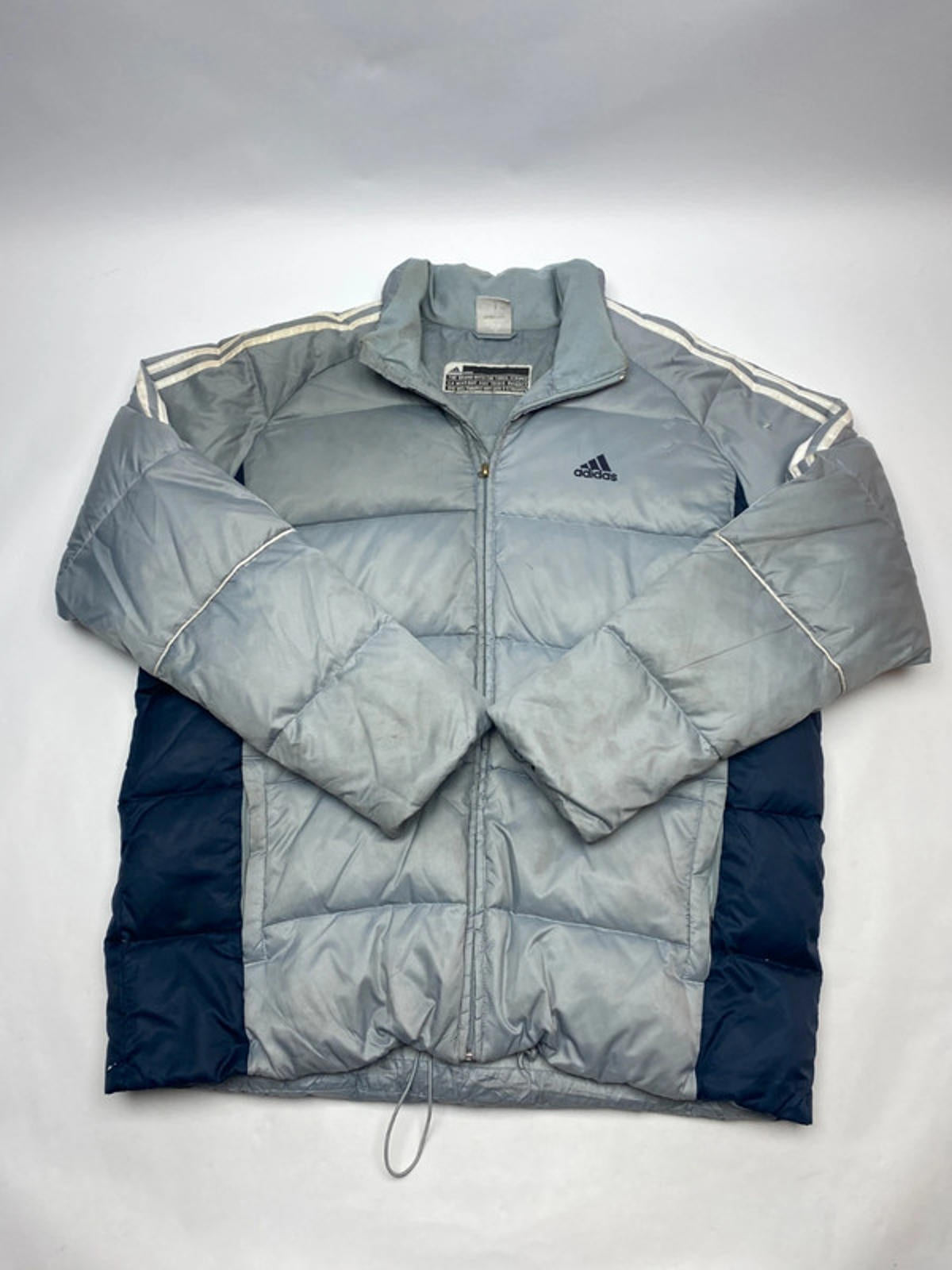 Adidas Vintage Two-Tone Puffer Jacket