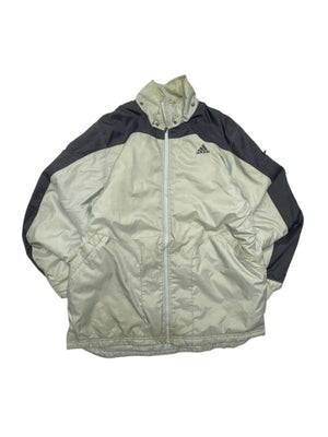 90s Grey Adidas Windbreaker Men's XL