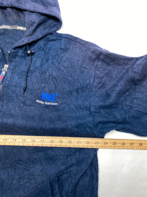 Helly Hansen Navy Blue Terry Zip-Up Hoodie (Men’s size not shown, fits M–L)