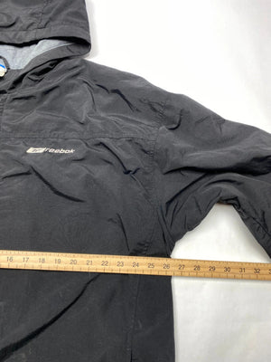 Men's Reebok Black Hooded Windbreaker Jacket