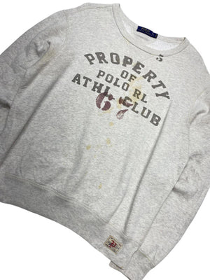 Grey Ralph Lauren Sweatshirt Men's Large