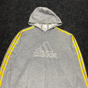 Grey Adidas Hoodie Men's Small
