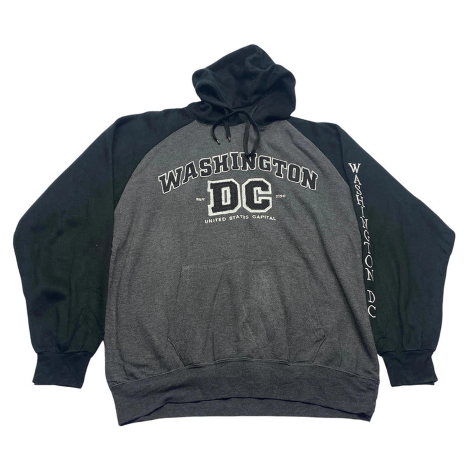 Grey DC Washington Hoodie Men's XL