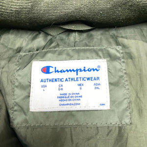 Green Champion Puffer Jacket Men's Large