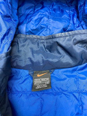 Nike Navy Blue Puffer Windbreaker Jacket